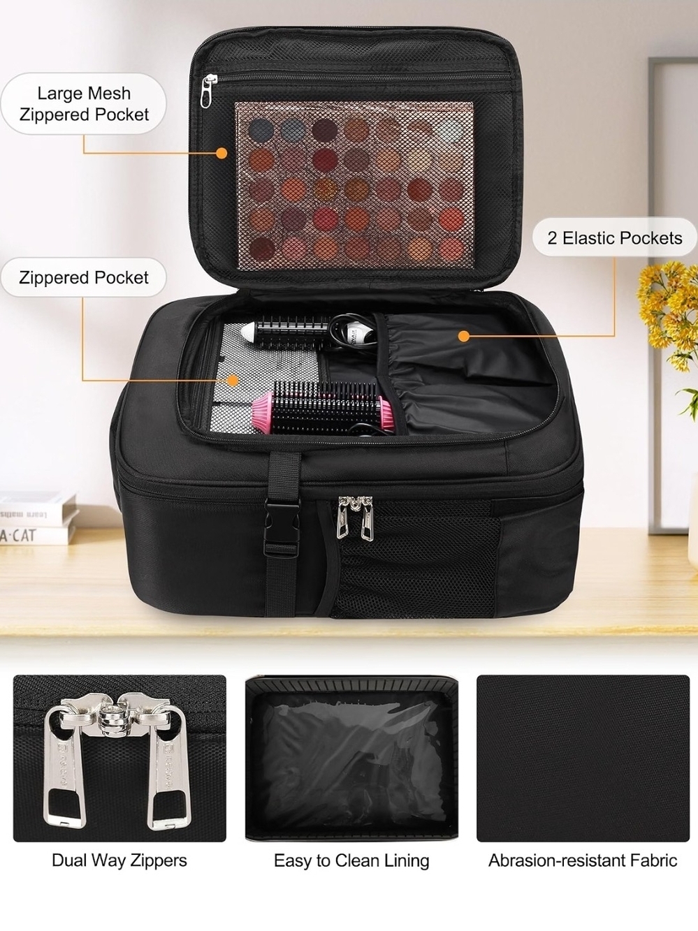 Relavel Womans Makeup Backpack. NWOT. - Picture 12 of 13